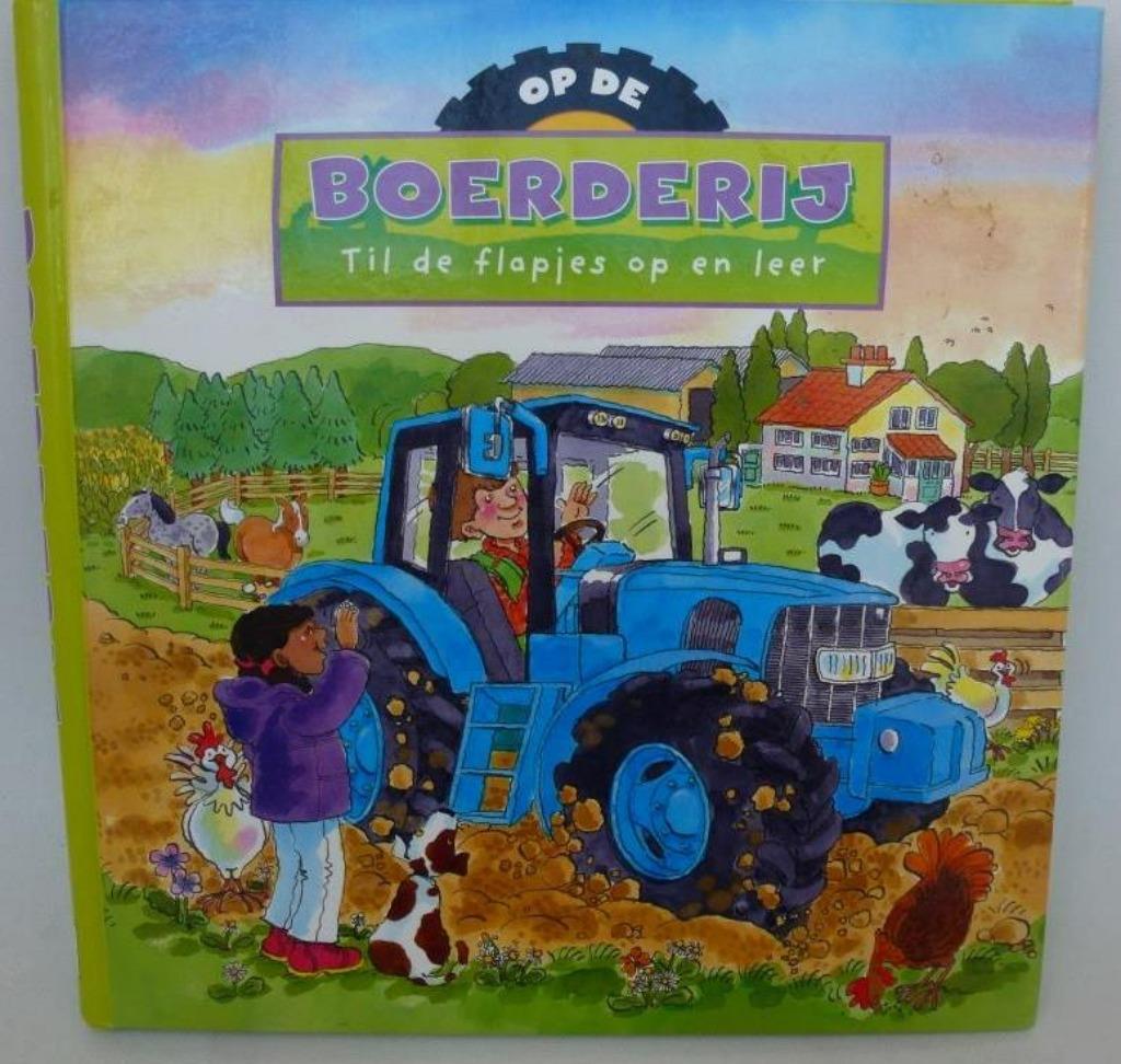 Op de boerderij Til de flapjes op en leer 3+ Gaby Goldsack, Gelezen, 3 tot 4 jaar, Gaby Goldsack, Ophalen of Verzenden