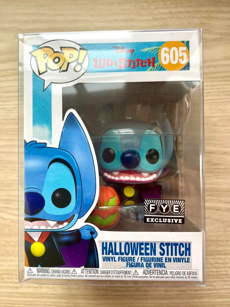 Funko Pop Lilo & Stitch #605, Halloween Stitch, Ophalen of Verzenden, Zo goed als nieuw