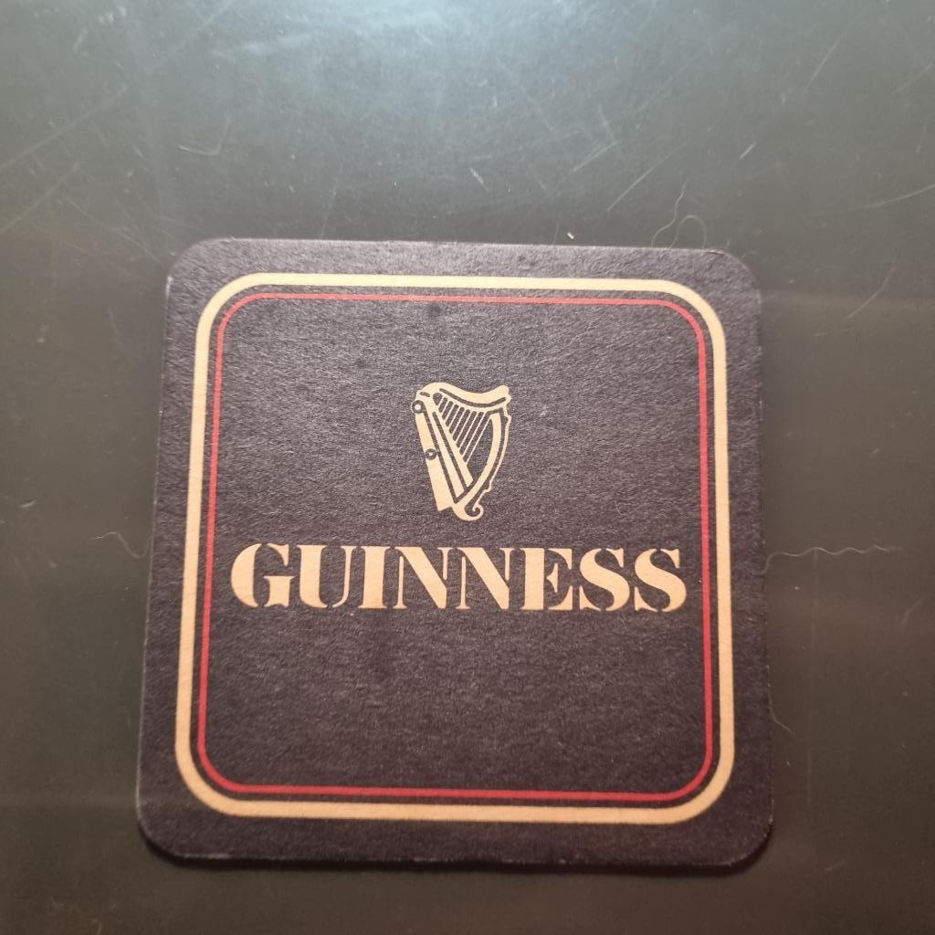 Sous Bock Guinness (modèle 14), Enlèvement ou Envoi, Utilisé, Sous-bock, Autres marques