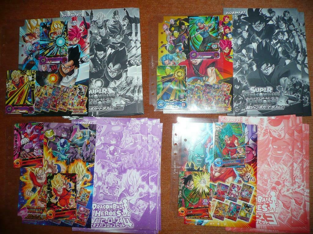 set de cartes dragon ball heroes cards, expansion set, japan, Ophalen of Verzenden, Nieuw