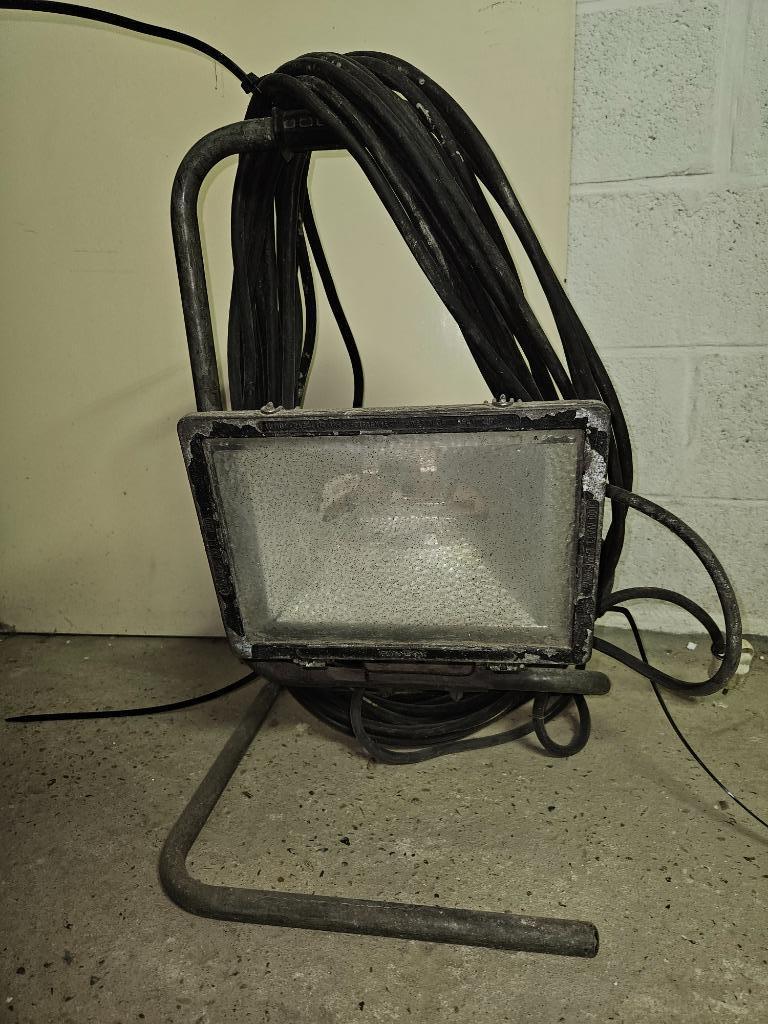 Werf verlichting/lamp, Ophalen, Gebruikt, Met statief, Lamp