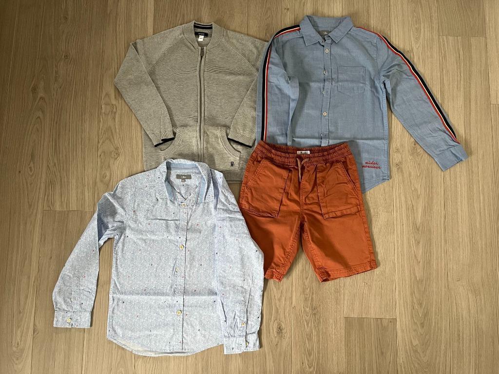 Pakket jongenskleren maat 140 (nauwelijks gedragen), Kinderen en Baby's, Kinderkleding | Maat 140, JBC, Ophalen of Verzenden, Zo goed als nieuw