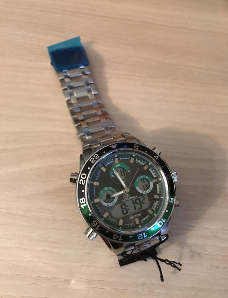 Montre paterson, Handtassen en Accessoires, Horloges | Heren, Polshorloge, Nieuw, Ophalen, Overige merken