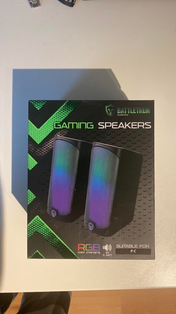 Battletron gaming speakers, Ophalen, Zo goed als nieuw, Overige typen