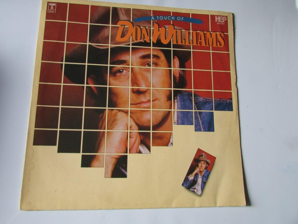 DON WILLIAMS,  A TOUCH OF DON WILLIAMS, LP, Ophalen of Verzenden, Gebruikt, 12 inch