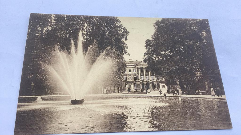 Bruxelles Park met postzegel 1931, Ophalen of Verzenden, Gelopen