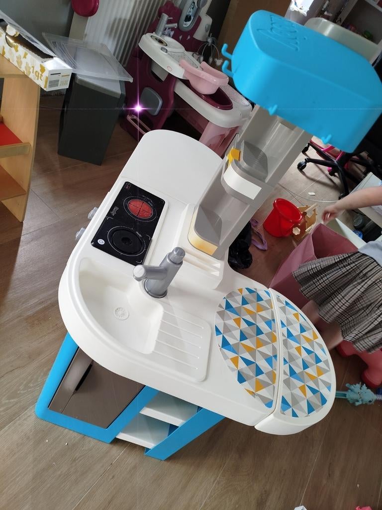 Smoby Studio XL bubble miniTefal speelgoed keuken, Ophalen, Gebruikt