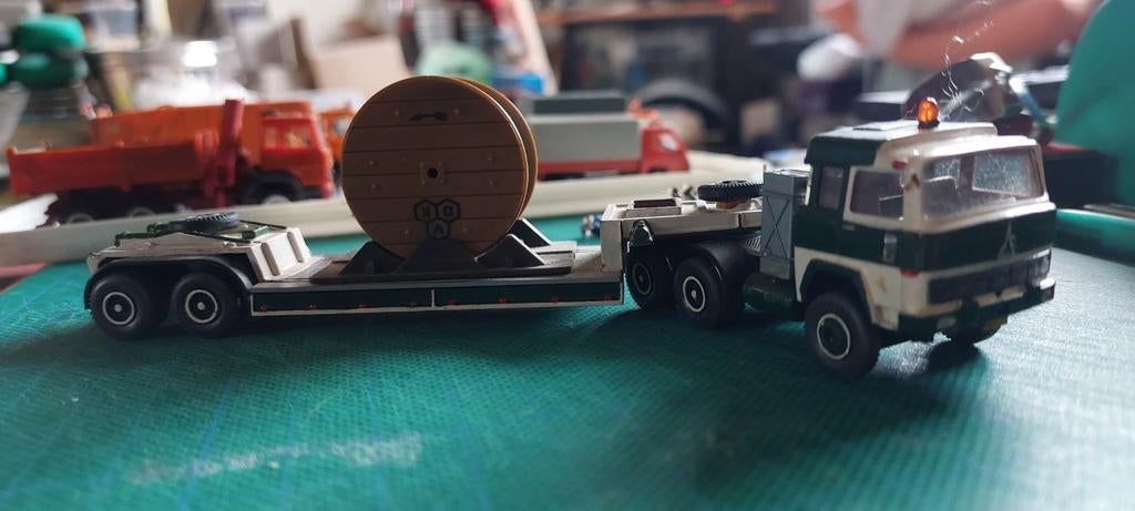 H0LK 1205 MAGIRUS DEUTZ HEAVY TRANSPORT 1/87, Envoi, Comme neuf, Bus ou Camion, Wiking