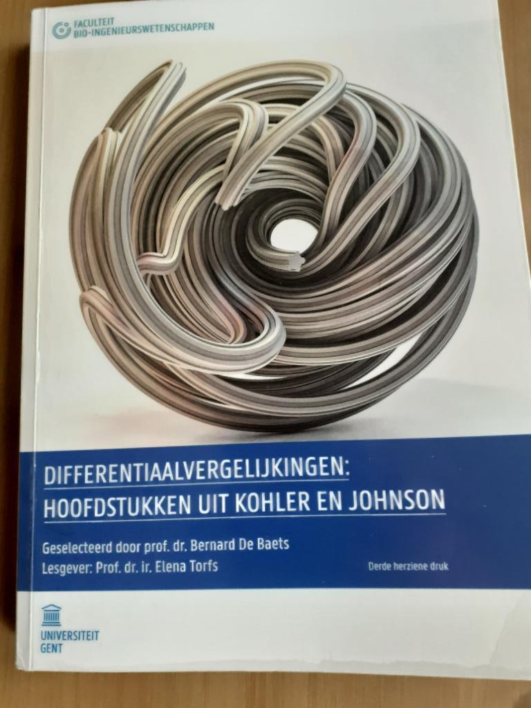 differentiaalvergelijkingen Kohler en Johnson, Enlèvement, Comme neuf