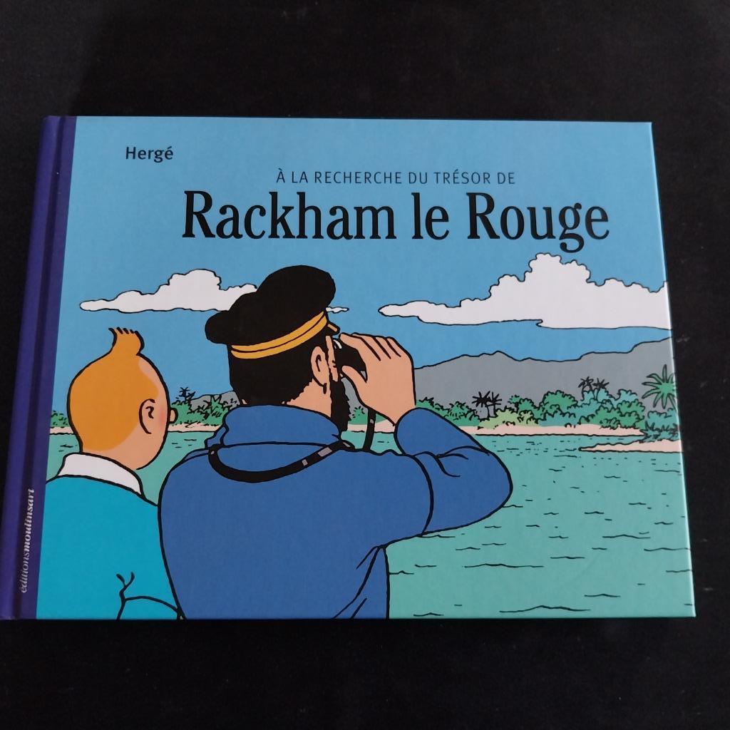 BD-LIVRE  TINTIN " A la recherche du trésor de Rackham Rouge, Livres, Neuf, Une BD, Enlèvement, Hergé