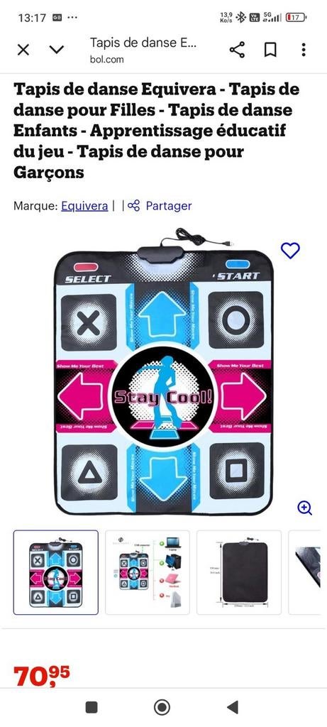 Tapis de danse Equivera, Enlèvement ou Envoi, Neuf