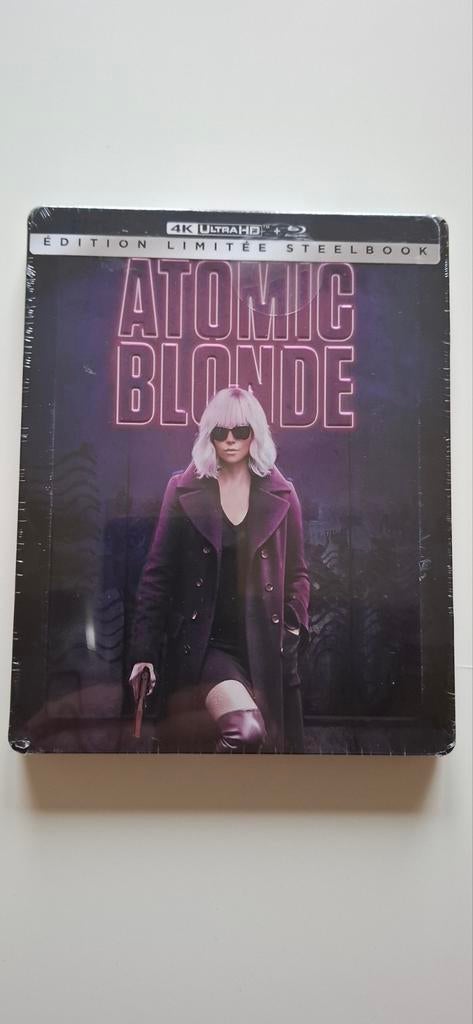 Atomic Blonde 4k steelbook Limited Edition, Enlèvement ou Envoi