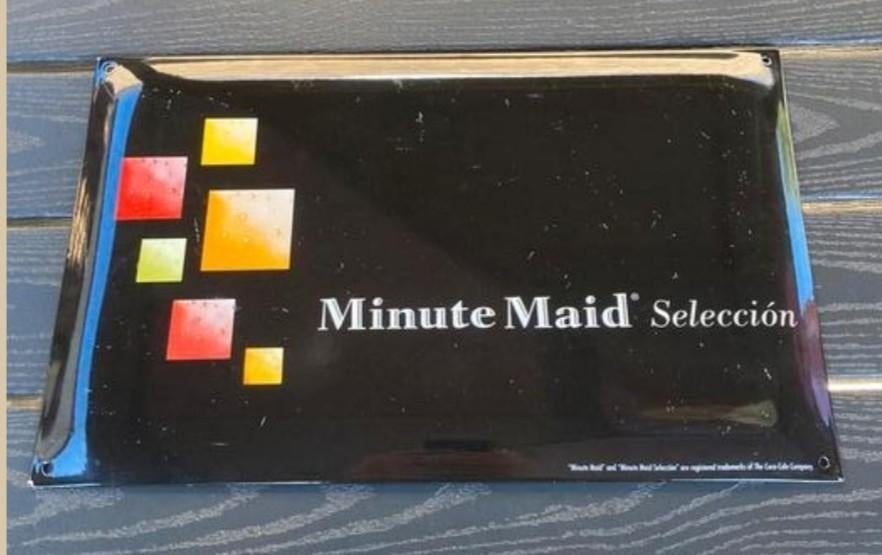 Minute Maid bord
Geëmailleerd. Zwaar.
Zie foto's.
Verzenden, Verzamelen, Ophalen of Verzenden, Nieuw
