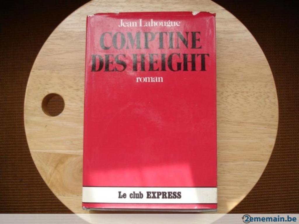 Hoogte kinderliedje, Jean Lahougue, Boeken, Romans, Gelezen, Ophalen of Verzenden