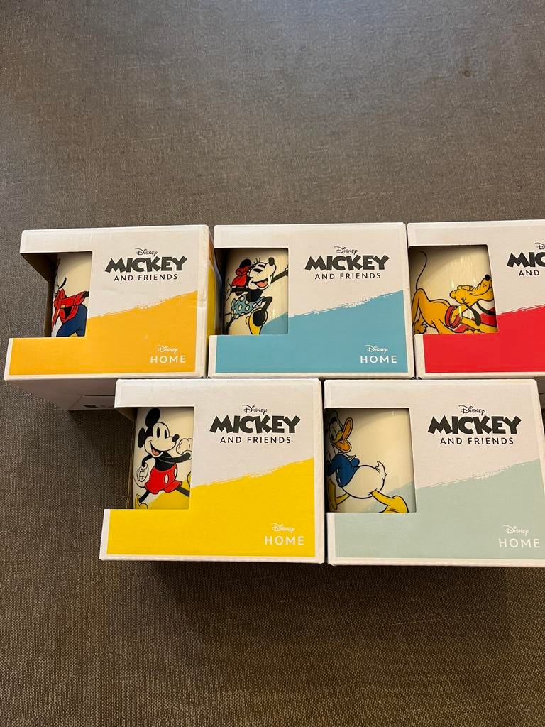 Disney mokken, Verzamelen, Ophalen, Nieuw