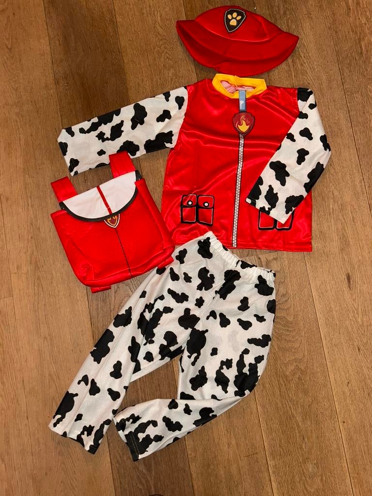 Paw patrol marchial 5-7j nieuw, Kinderen en Baby's, Carnavalskleding en Verkleedspullen, Ophalen of Verzenden, Nieuw, 110 t/m 116