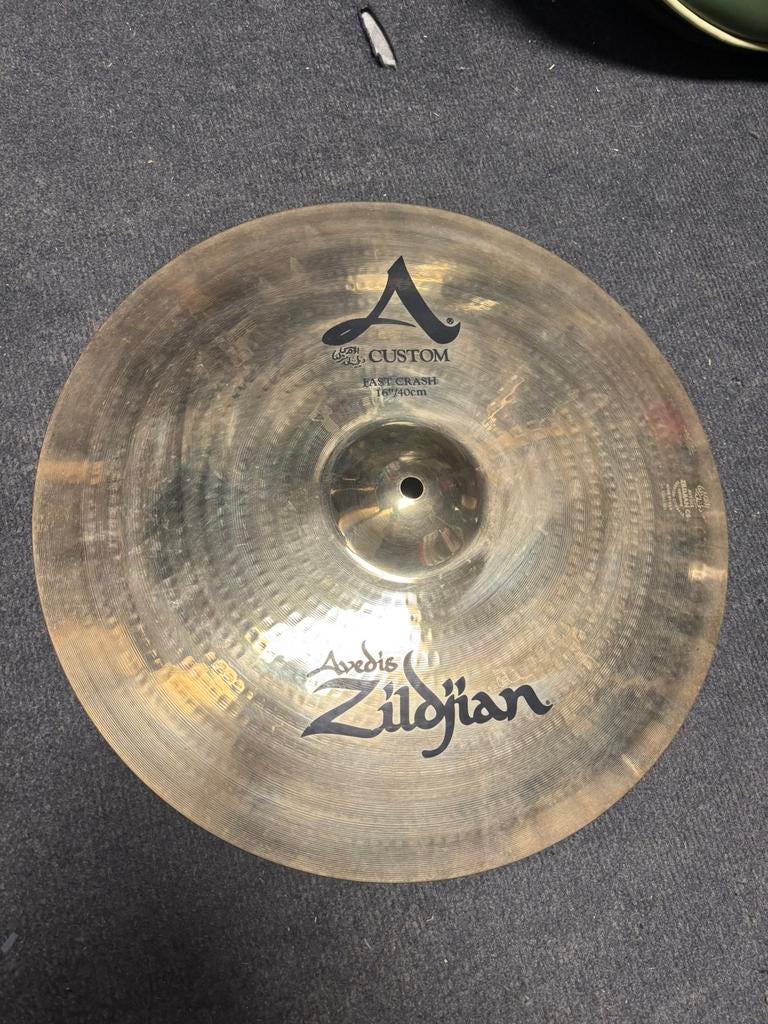 Cymbales Zildjian crash china splash, Enlèvement, Comme neuf