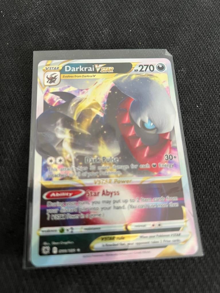 Darkrai 099/189, Hobby en Vrije tijd, Verzamelkaartspellen | Pokémon, Ophalen of Verzenden, Zo goed als nieuw