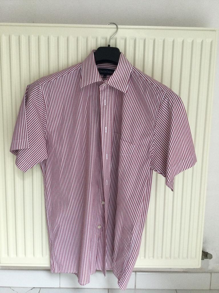 Hemd korte mouwen  - Charlie Parker - 39/40, Kleding | Heren, Ophalen of Verzenden