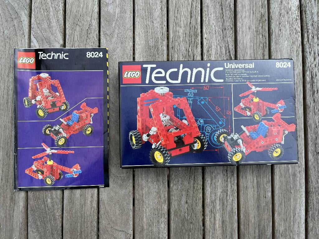 lego technic 8024, Enlèvement, Comme neuf, Ensemble complet, Lego