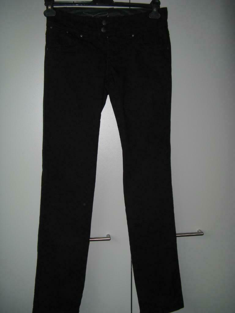 Zwarte jeans, esprit, maat 34 (xs), zgan, smalle broekspijpe, Zwart, Ophalen of Verzenden, Zo goed als nieuw, Maat 34 (XS) of kleiner