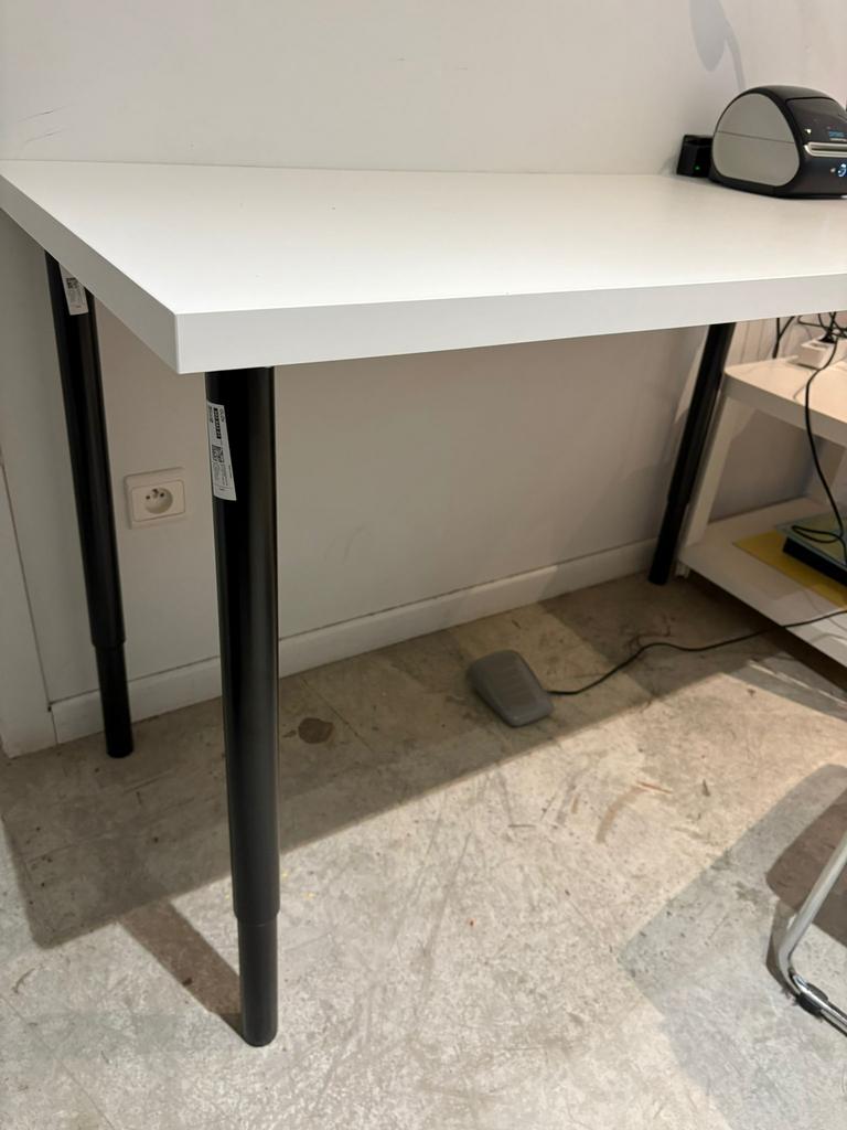 Tafel 120 x 160, Huis en Inrichting, Ophalen, In hoogte verstelbaar, Zo goed als nieuw