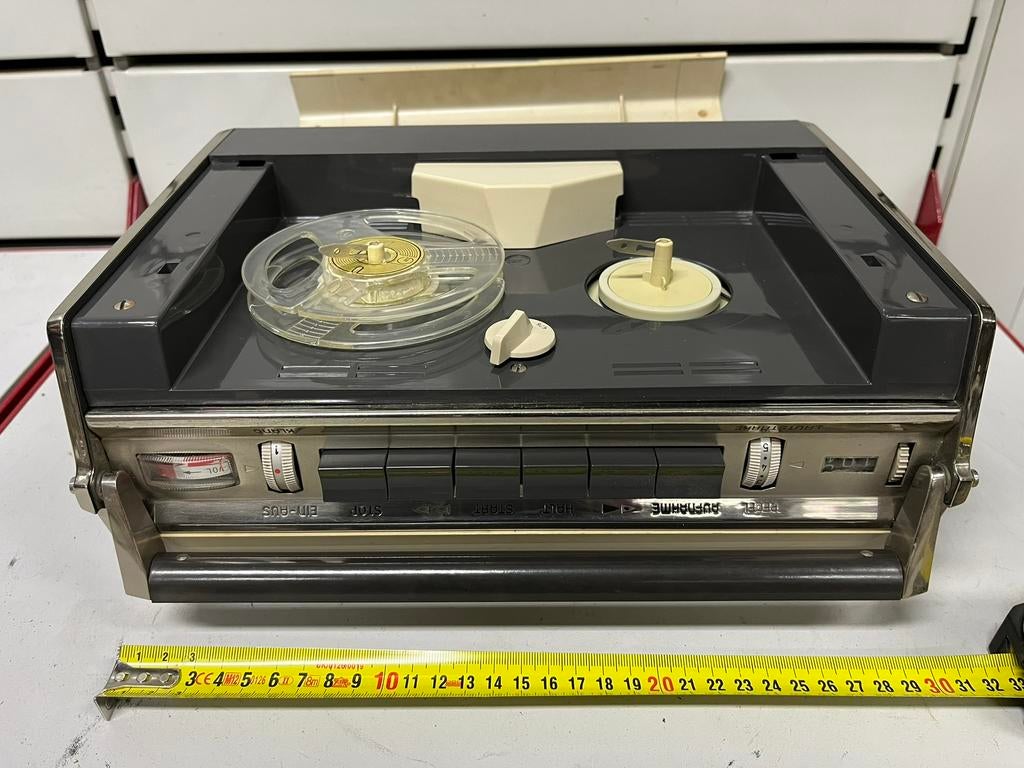 Grundig TK 6 - Vintage bandrecorder uit de jaren 60, Audio, Tv en Foto, Bandrecorder, Bandrecorder, Ophalen