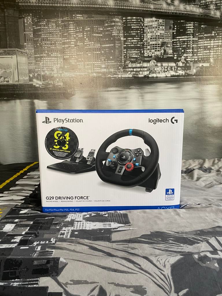 Logitech G29 stuurwiel | Zo goed als nieuw, Ophalen of Verzenden, PlayStation 3