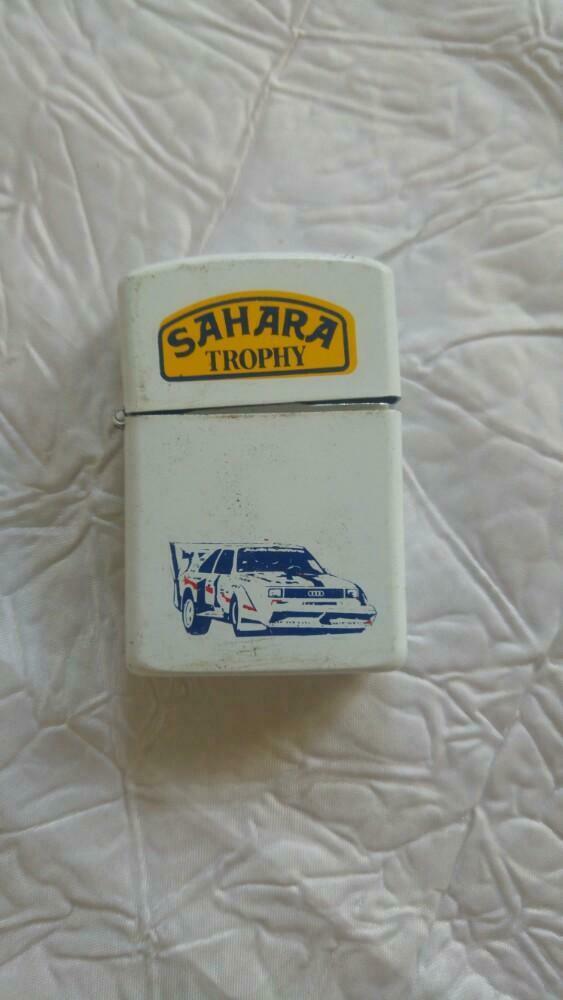 Briquet Aansteker Z-16 Sahara Trophy audi camel, Verzamelen, Ophalen of Verzenden, Gebruikt, Aansteker