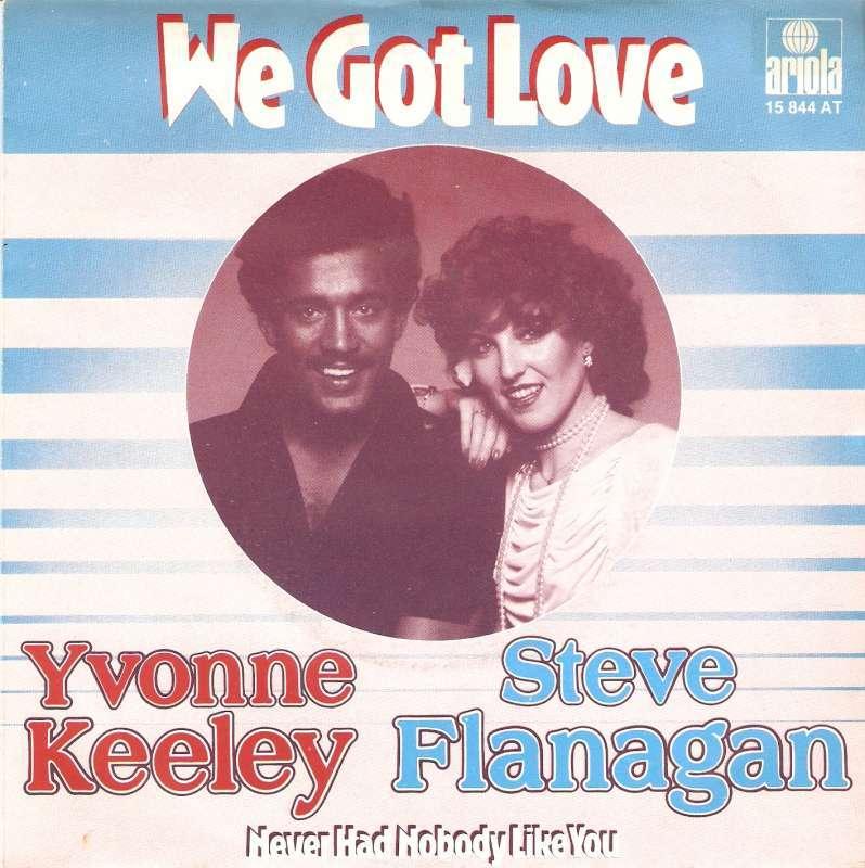 single Yvonne Keeley & Steve Flanagan - We got love, Enlèvement ou Envoi, Single, Comme neuf, Pop
