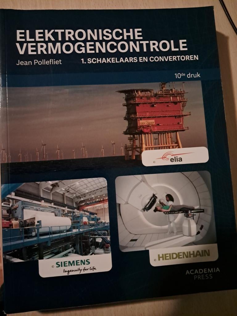 Jean Pollefliet - Elektronische vermogencontrole 2, Boeken, Ophalen of Verzenden, Zo goed als nieuw, Nederlands, Jean Pollefliet