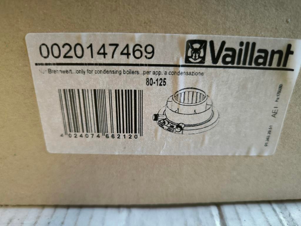 vaillant schouw adapter 60/100, Enlèvement ou Envoi, Neuf