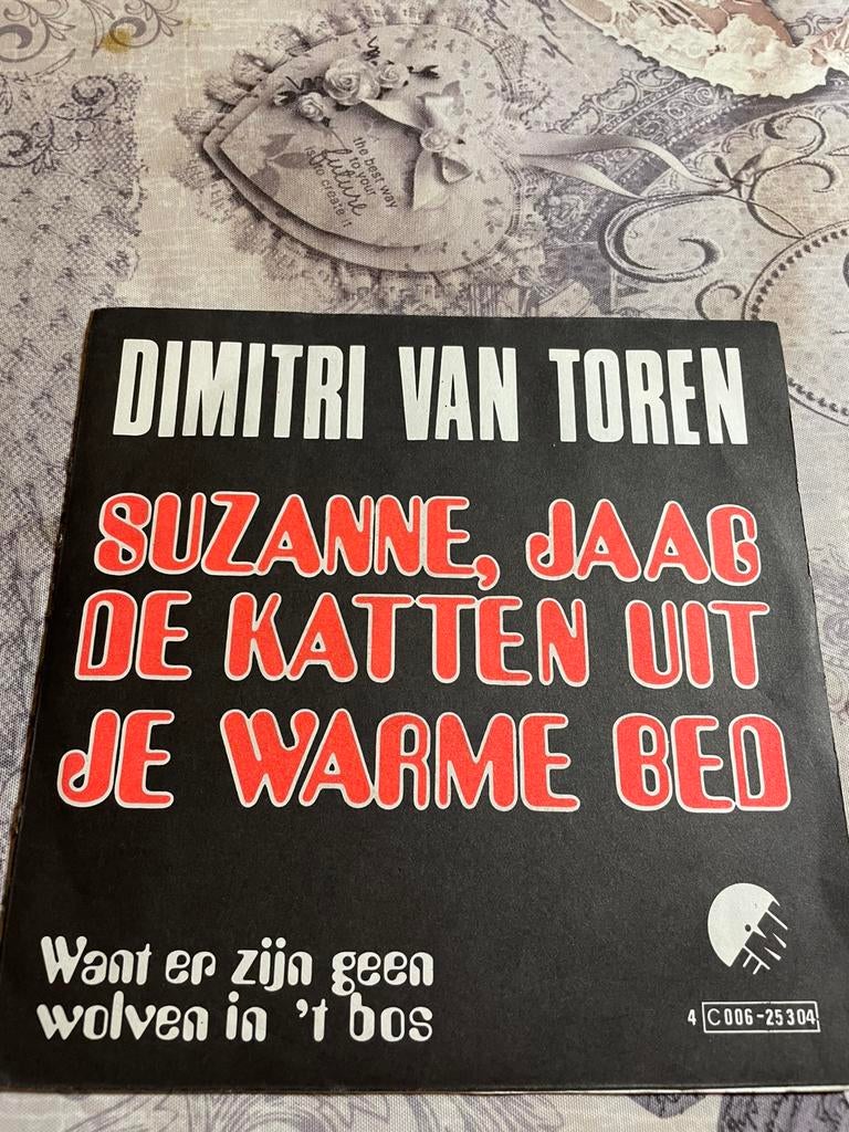 Dimitri van toren - suzanne jaag de katten uit je warme bed, Ophalen of Verzenden