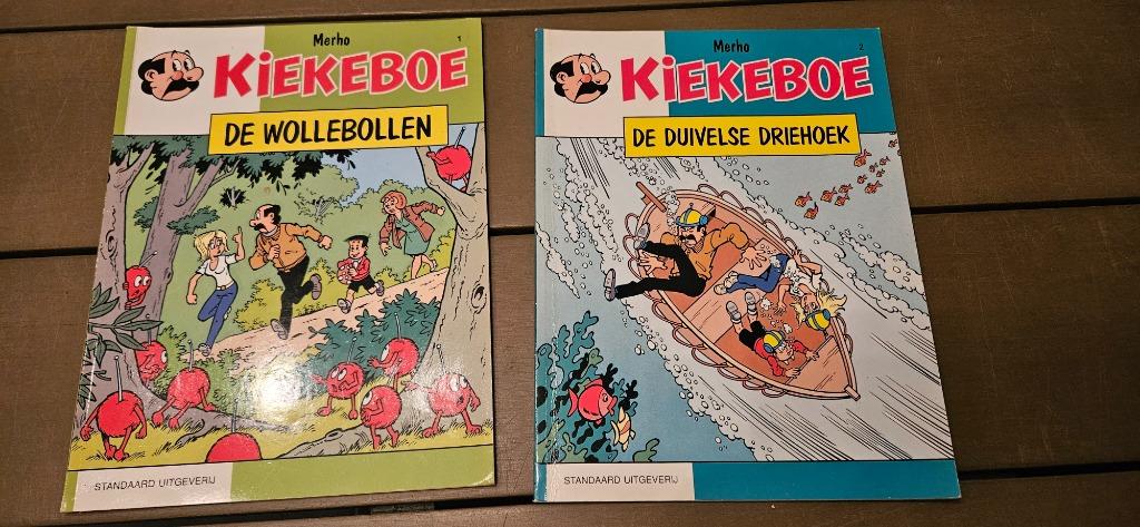 Kiekeboe strips nr 1 / 2  / 3 en 5, Boeken, Merho - kiekeboe, Meerdere stripboeken, Ophalen, Gelezen