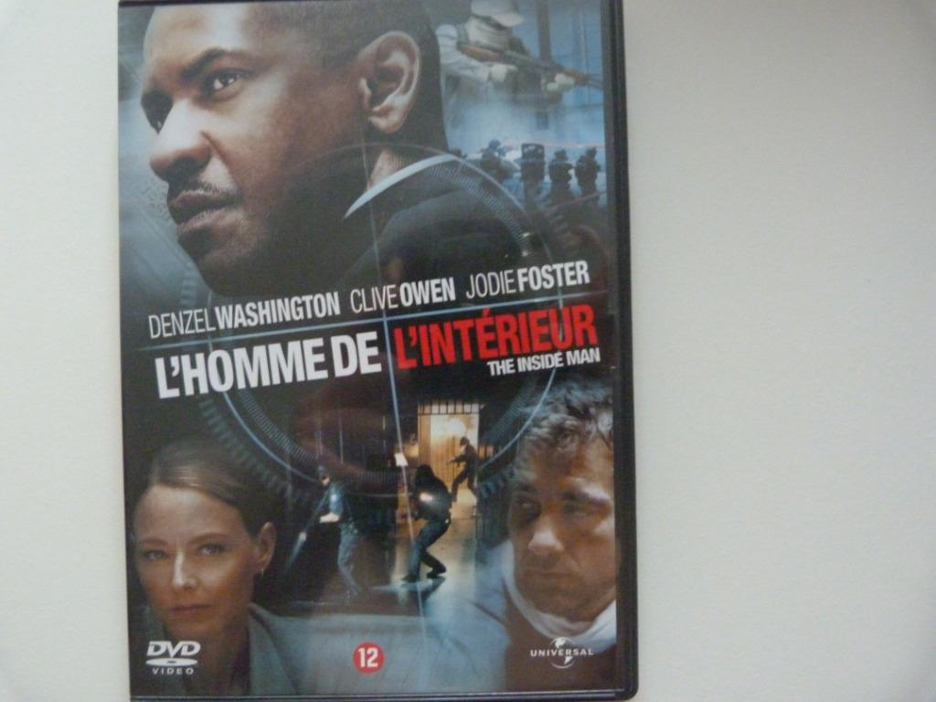 Inside Man : L'homme De L'intérieur (Inside Man) [DVD], À partir de 12 ans, Enlèvement ou Envoi, Comme neuf, Thriller d'action