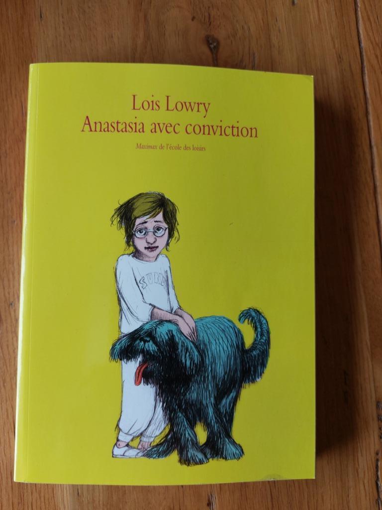 Anastasia avec conviction - L. Lowry (école des loisirs), Enlèvement ou Envoi, Fiction, Lois Mowry, Comme neuf
