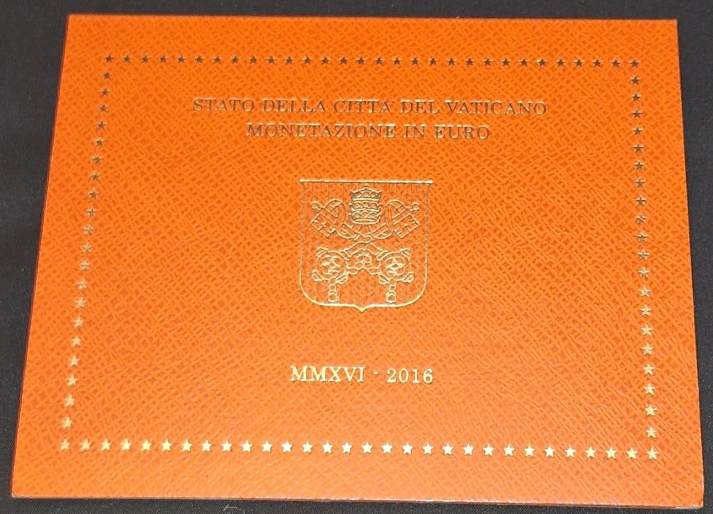 Vaticaan jaarset 8 munten 2016 BU, Timbres & Monnaies, Monnaies | Europe | Monnaies euro, Enlèvement ou Envoi, Vatican, Autres valeurs
