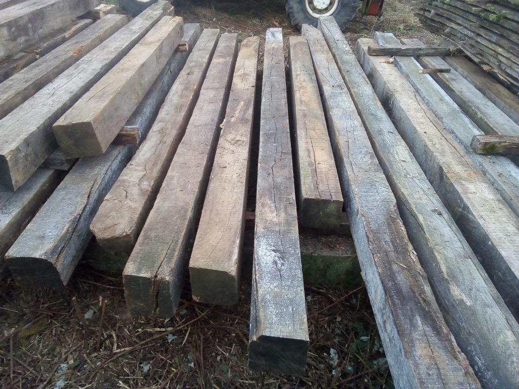 PRACHTIGE ARDENNEN EIKEN BALKEN, Ophalen of Verzenden, Zo goed als nieuw, Hardhout, 250 cm of meer