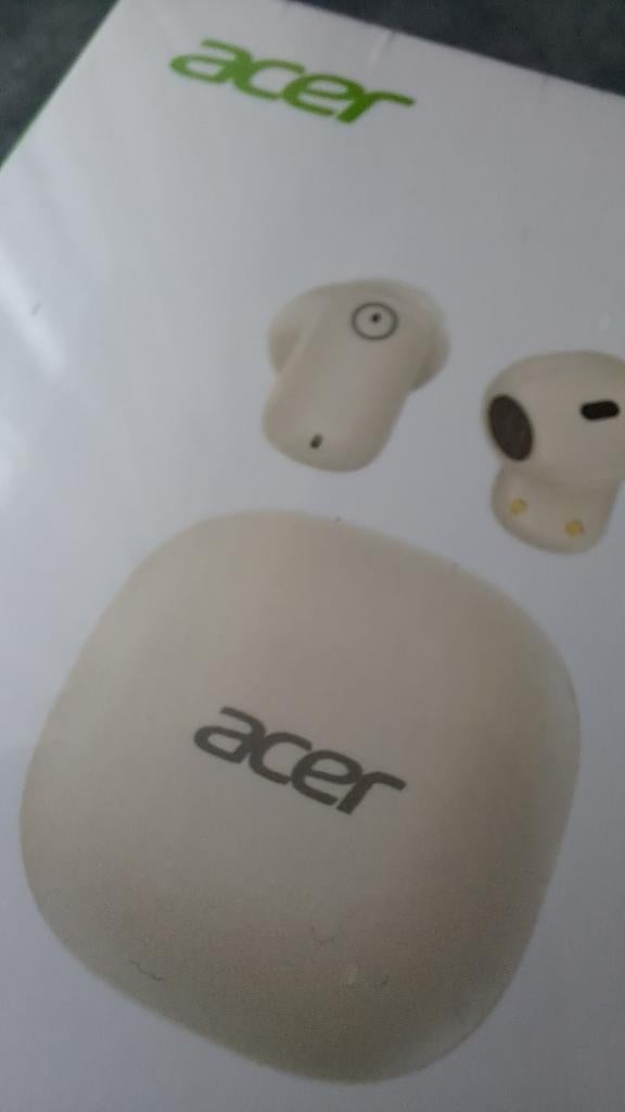 Wireless headset Acer, Ophalen, Nieuw, In gehoorgang (in-ear), Bluetooth