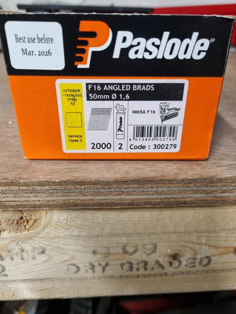Paslode inox bradsnagels, Enlèvement ou Envoi, Inox