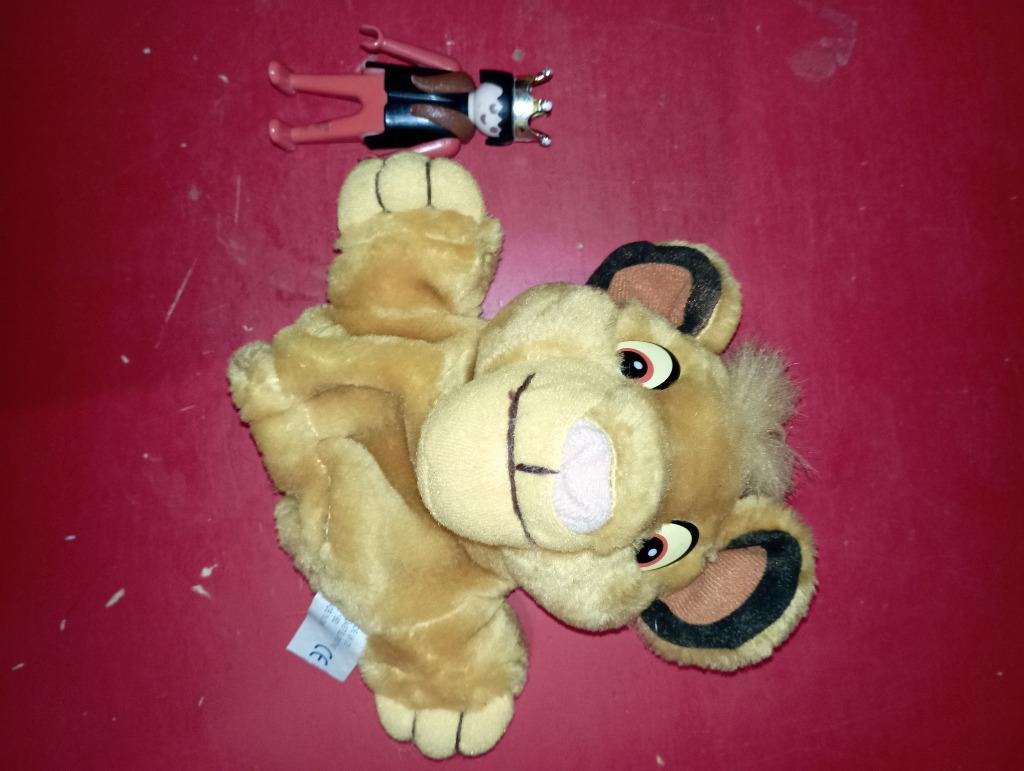 487) Handpop the lion King ( prelude Uk ltd Newcastle ), Kinderen en Baby's, Speelgoed | Knuffels en Pluche, Ophalen of Verzenden