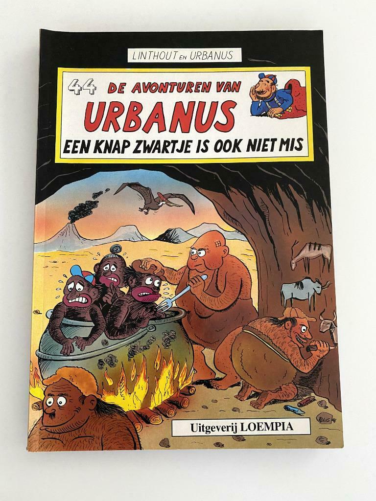 Urbanus 44 Een knap zwartje is ook niet mis 1ste druk 1994, Enlèvement ou Envoi, Une BD, Utilisé, Urbanus