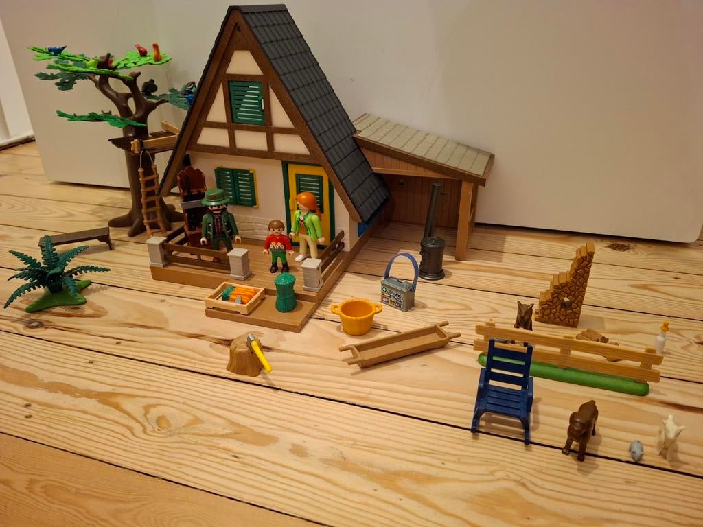 Playmobil Boswachtershuis, Ophalen, Zo goed als nieuw