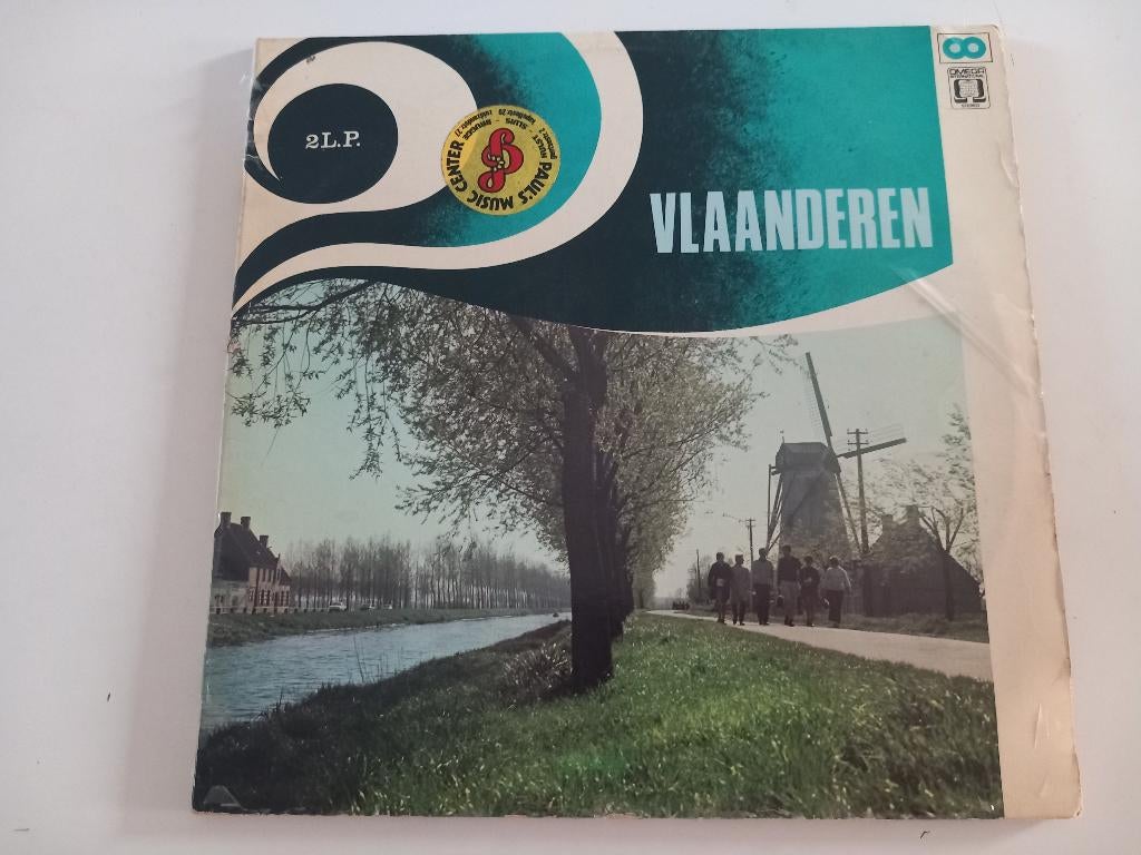 Vinyl 2LP Vlaanderen Streekmuziek Folklore Folk, CD & DVD, Vinyles | Néerlandophone, Enlèvement ou Envoi, 12 pouces, Musique régionale