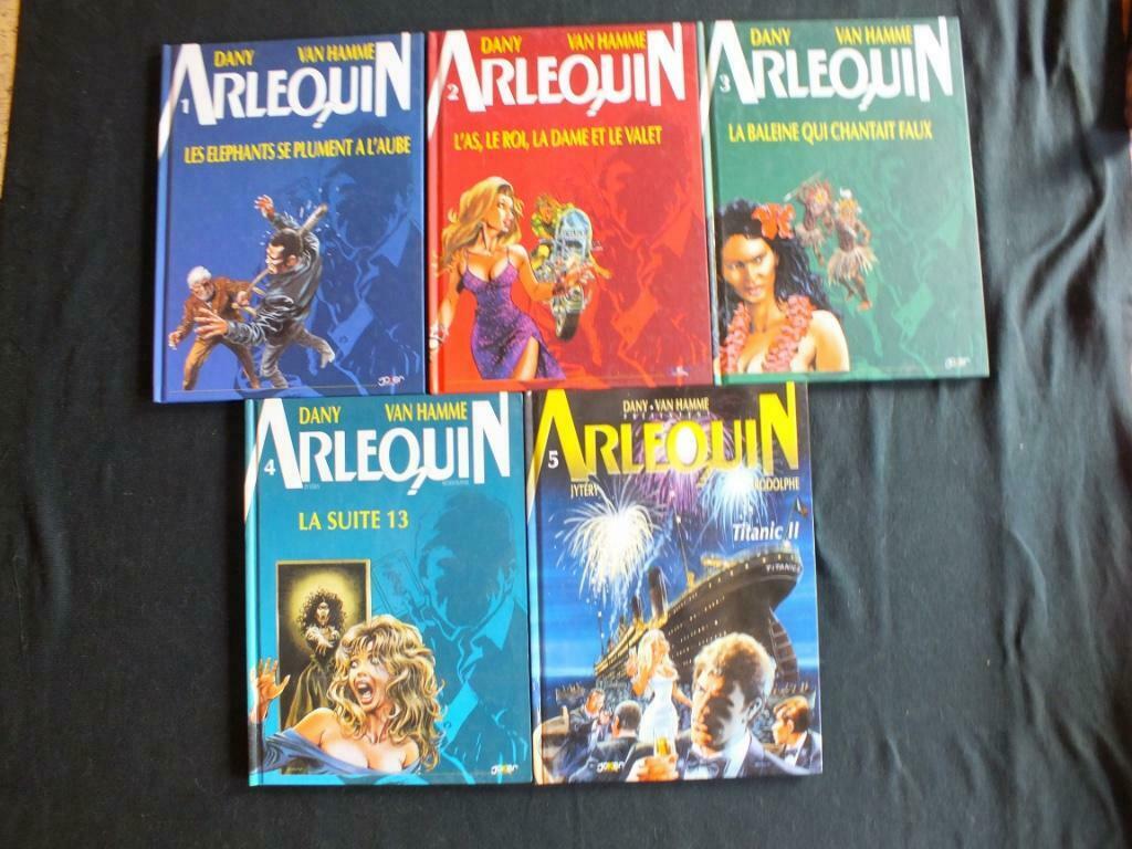 ARLEQUIN (5 ALBUMS / 2 EO).                 EDITIONS JOKER, Plusieurs BD, Enlèvement ou Envoi, Neuf, DANNY-VAN HAMME