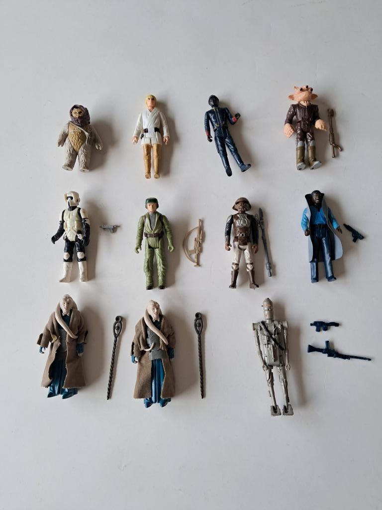 Star Wars vintage 100% origineel lot 64 Warok, BBG, Bib F..., Verzamelen, Ophalen of Verzenden, Gebruikt, Actiefiguurtje