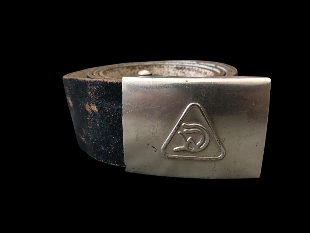 Serrure d'attelage Draeger+ceinture WW2, Enlèvement ou Envoi