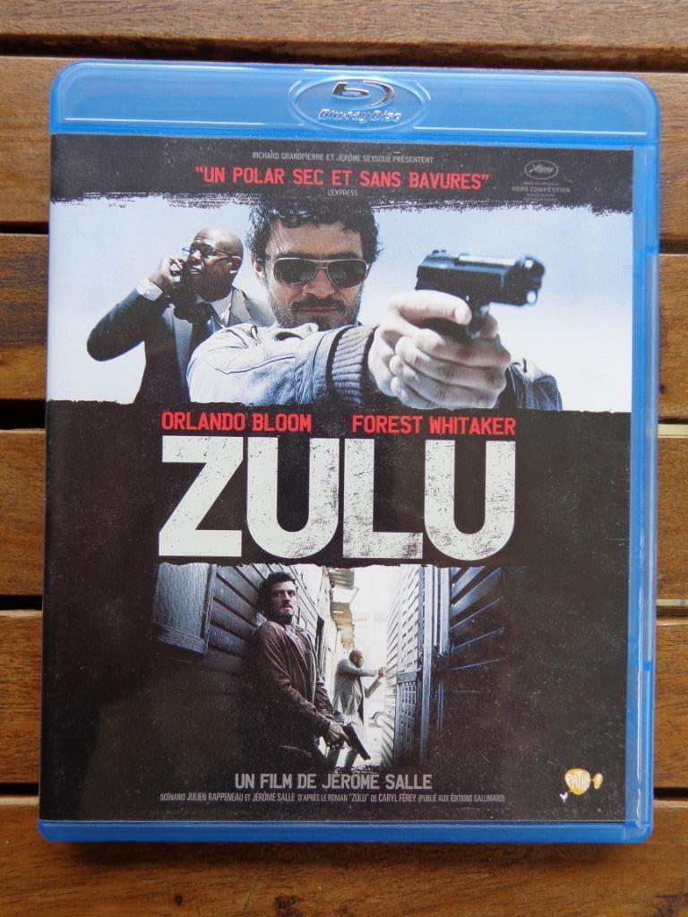)))  Bluray  Zulu  //  Orlando Blum / Forrest Withaker  (((, CD & DVD, Blu-ray, Enlèvement ou Envoi, Comme neuf, Thrillers et Policier