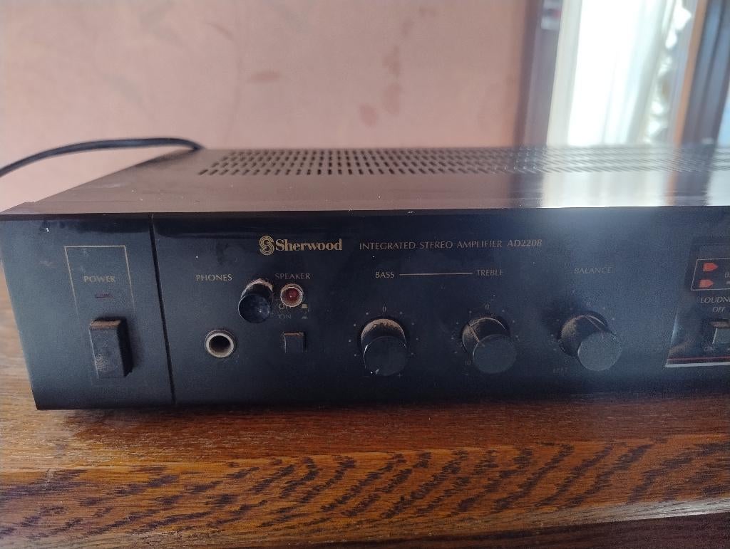 Sherwood amplifier AD220 B vintage, TV, Hi-fi & Vidéo, Enlèvement, Utilisé, Autres marques