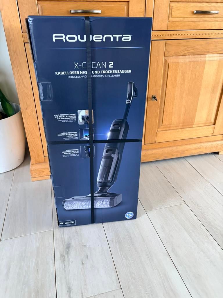 balai aspirateur laveur rowenta x clean 2, Enlèvement, Neuf, Réservoir, Aspirateur d'eau